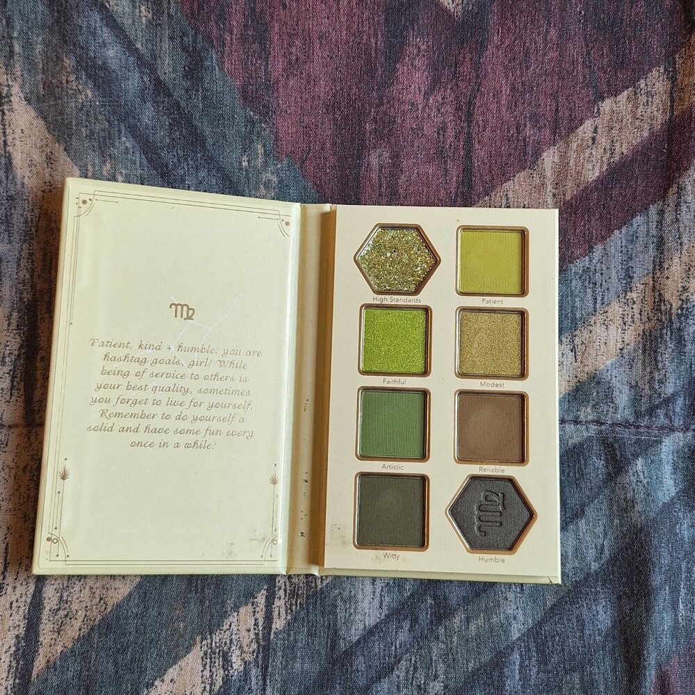 💚 Sheglam Zodiac “Virtuous Virgo” Eyeshadow Palette – Lightly Used 💚